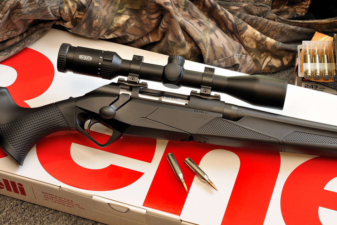 The newly introduced Benelli Lupo rifle is quite a departure from the customary “traditional” rifle in service today. With a sleek synthetic stock, custom adjustments and fine workmanship, this is one rifle not needing a second look at your favorite gun shop.